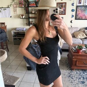 Express Black Mini Dress